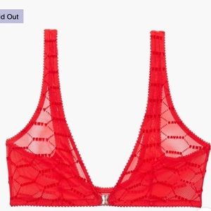 Savage X Fenty - Flocked Logo Bralette